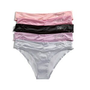 JUICY COUTURE Multi 5pk Shiny V Bikinis